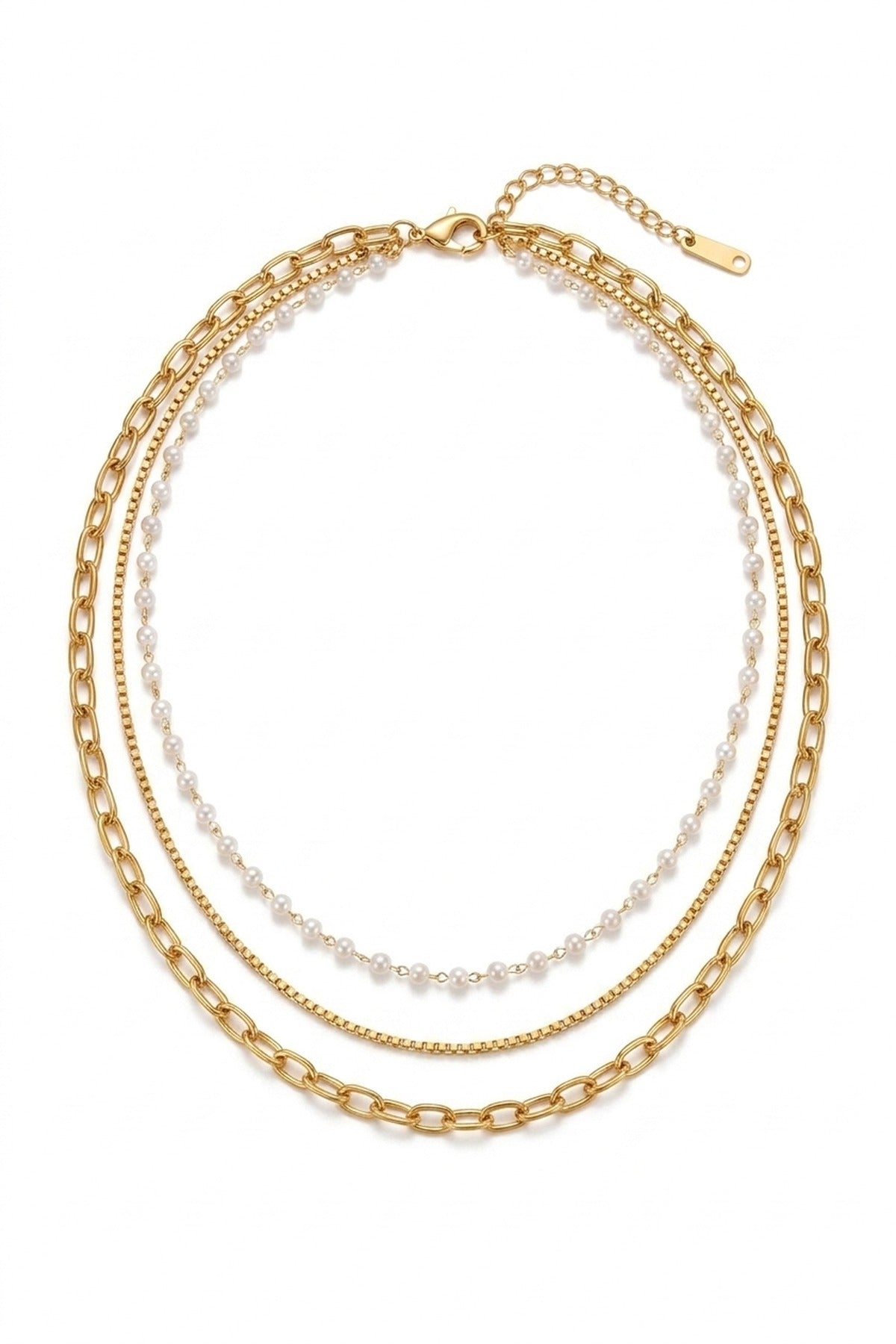 Maranur Elegant Multi Layer Necklace packshot