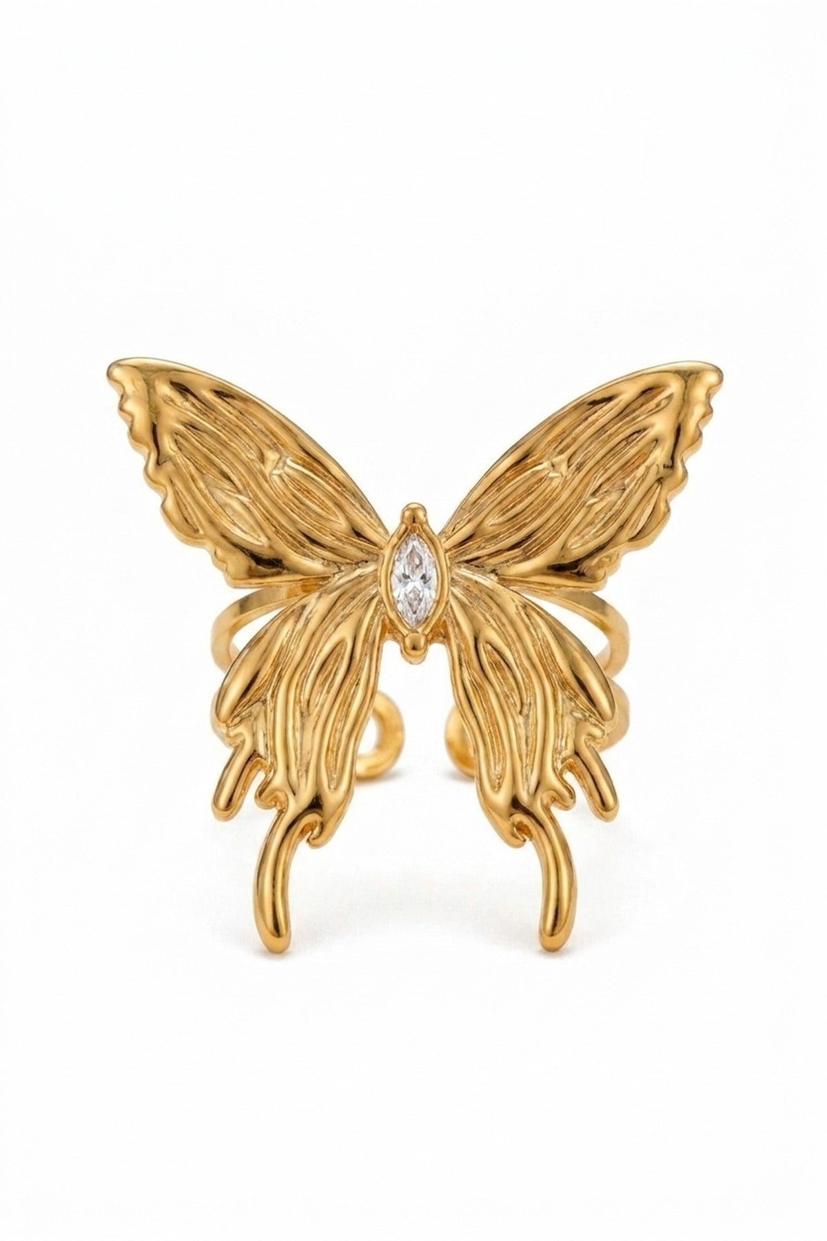 Peran Butterfly Statement Ring packshot
