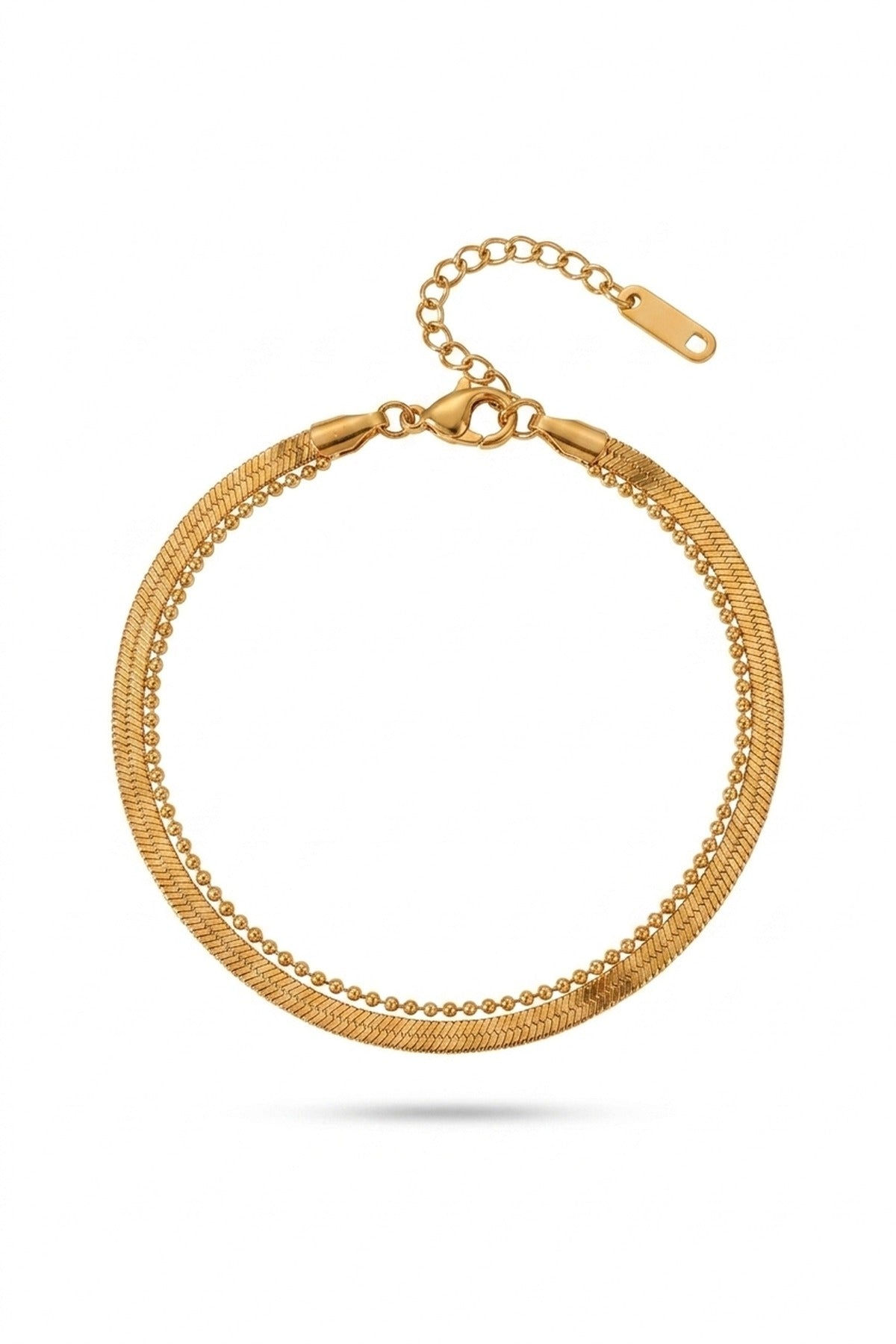 Suzanne Gold Tone Layered Snake packshot