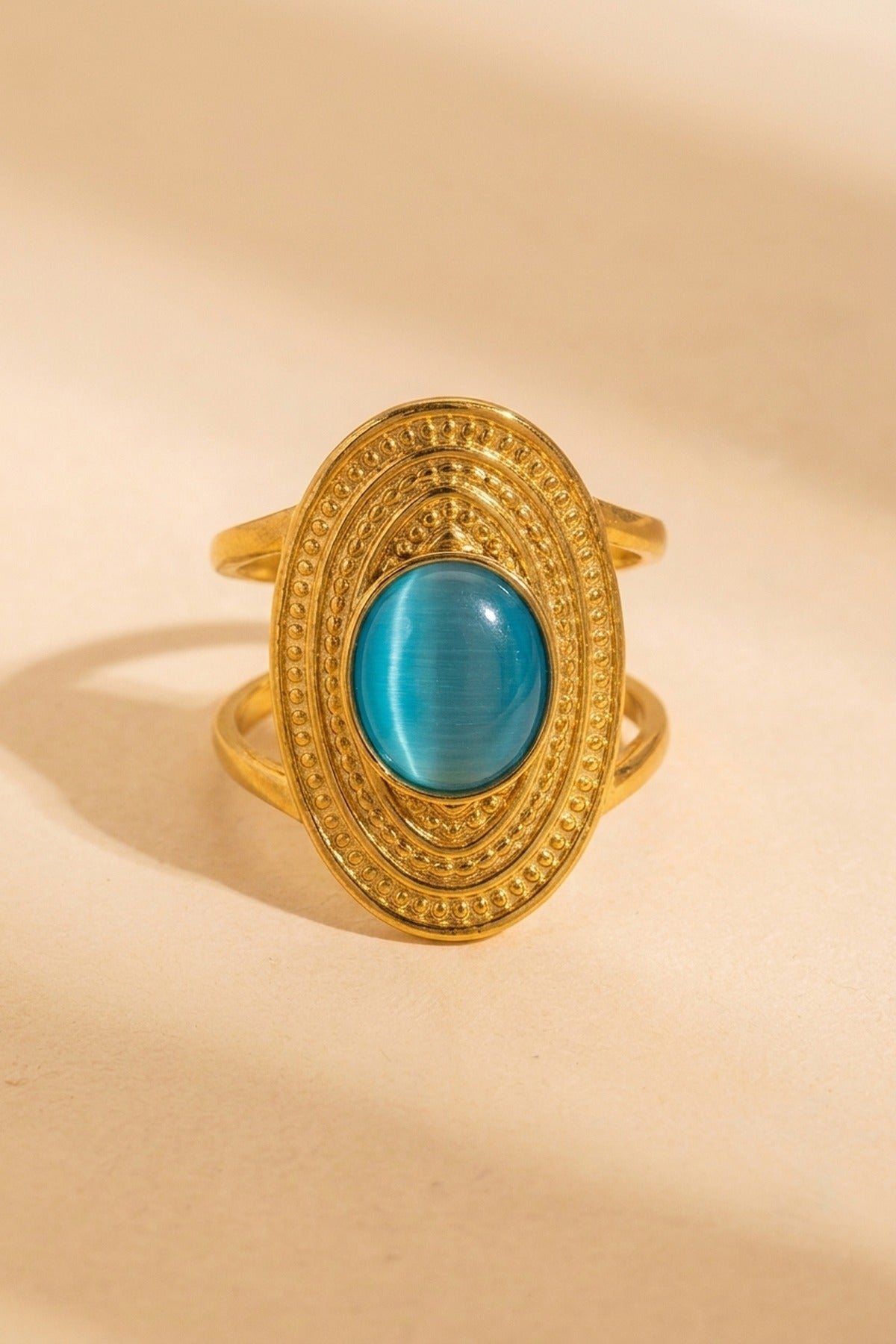 Evangeline Ring - Aqua
