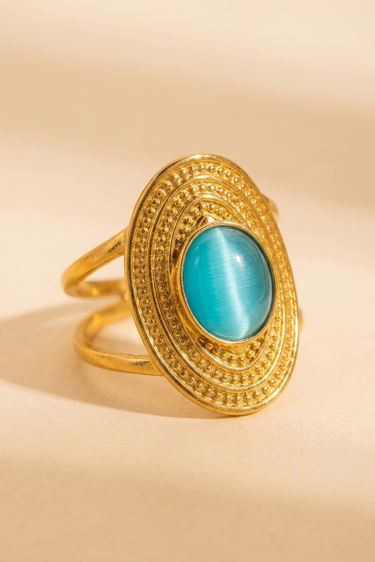 Evangeline Ring - Aqua