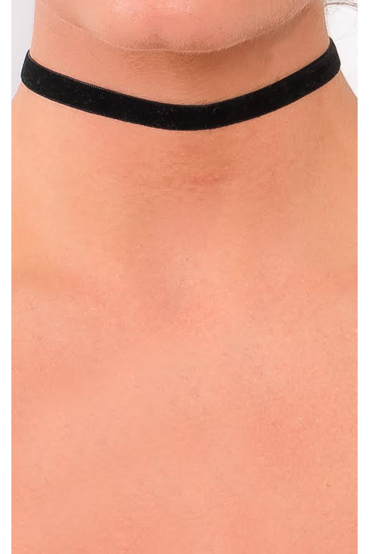 Lidia Suede Choker - BLACK