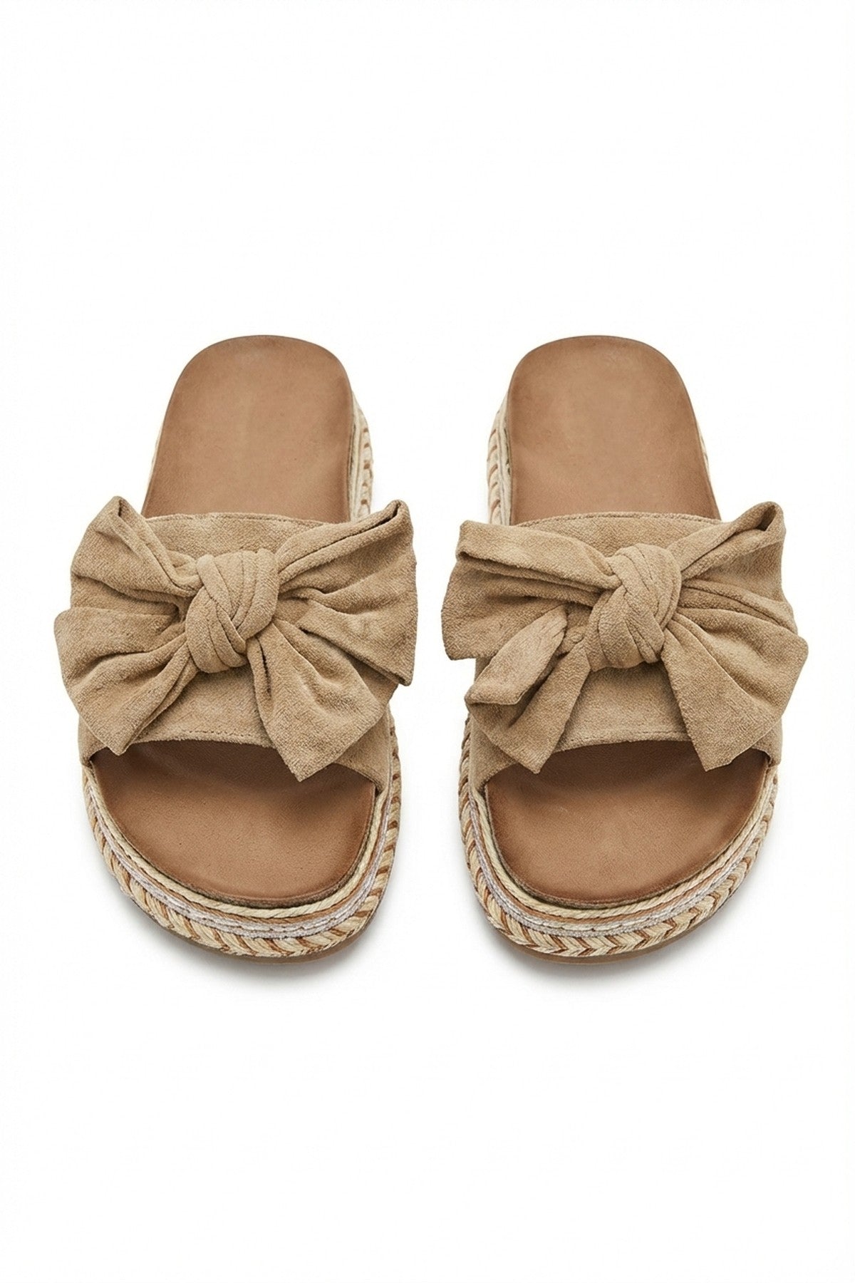 Abigail Platform Wedge Heel Sandals - Sand_wb