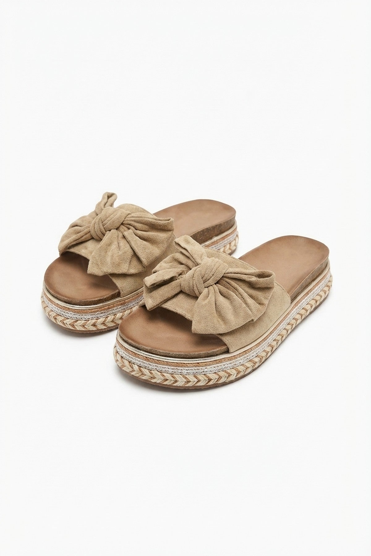 Abigail Platform Wedge Heel Sandals - Sand_wb