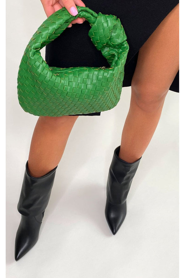 Aurora Heeled Ankle Boots - Black