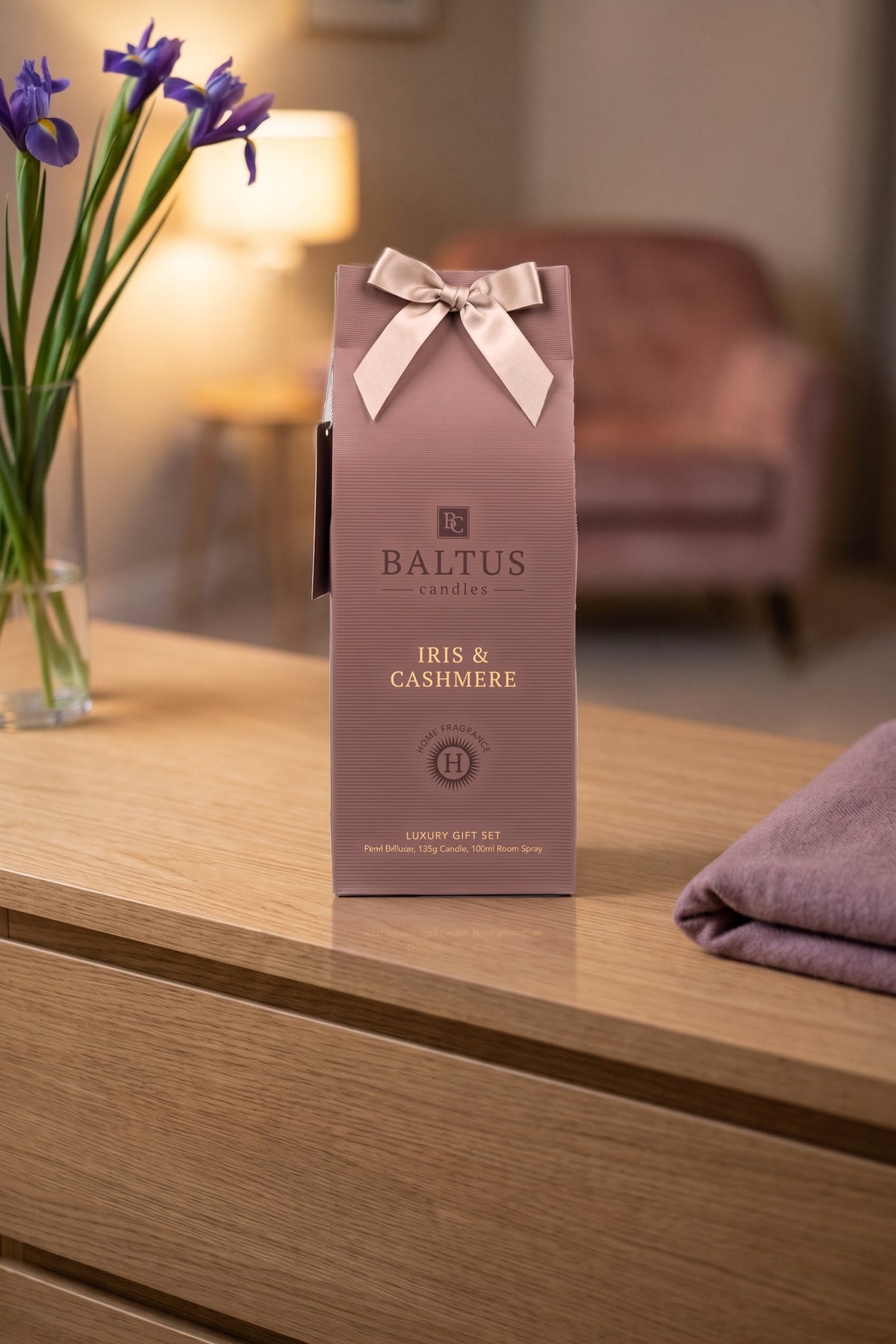 Baltus Luxury Scented Gift Set - Iris & Cashmere