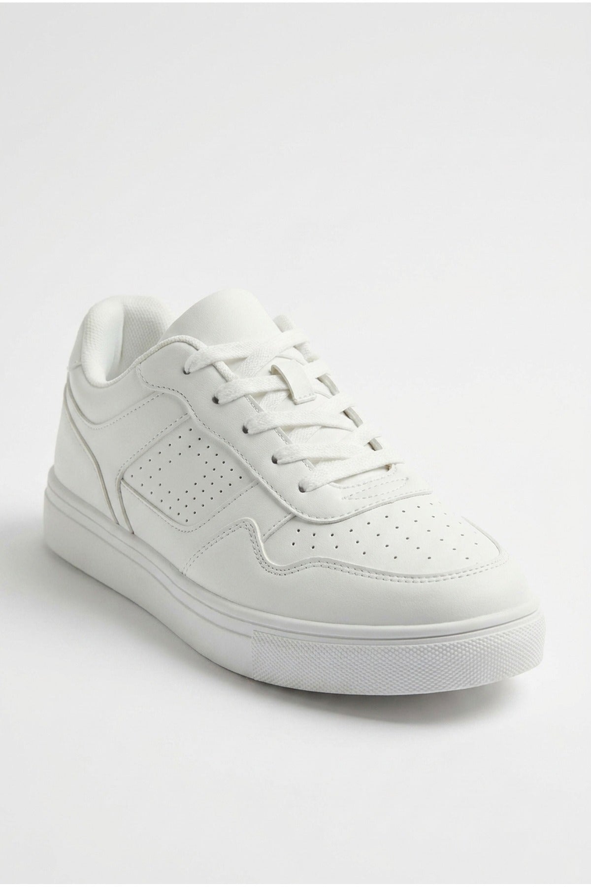 Cordelia Two Tone Panel Chunky Trainers - White