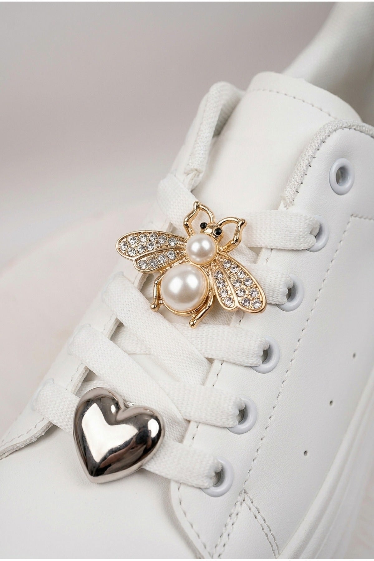 Sloane White Platform Trainers - Black