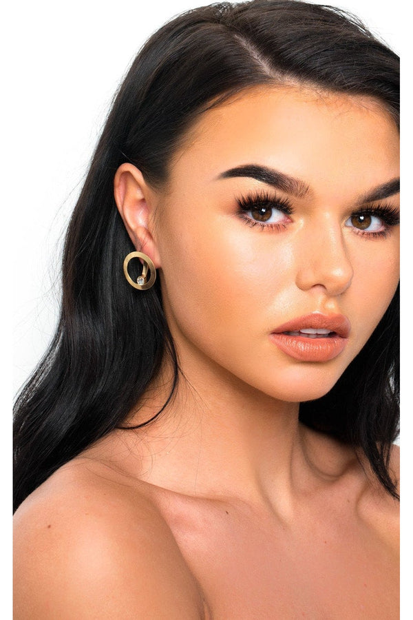 Jess Small Hoop Earrings - Gold