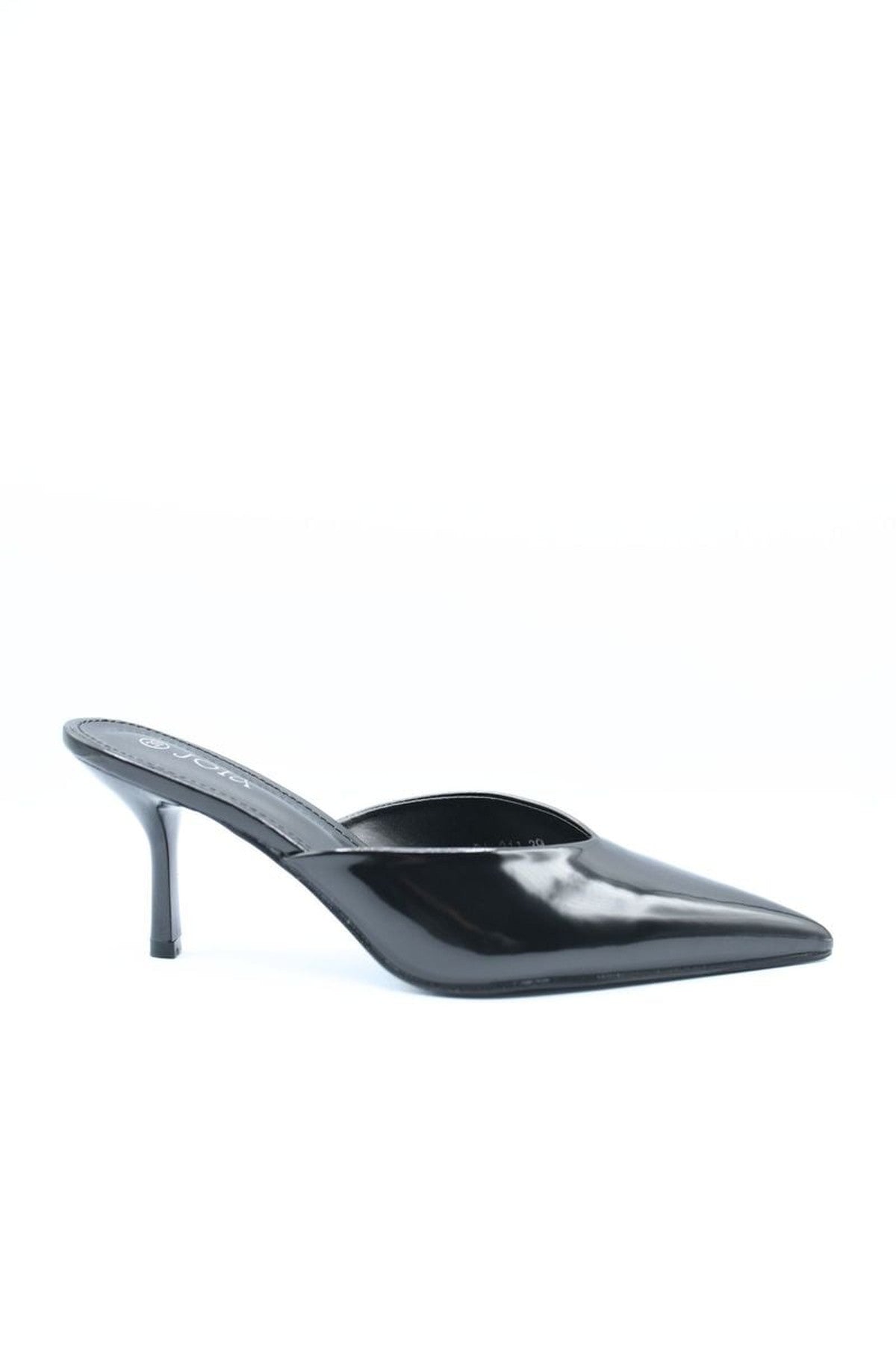 Mariana Pointed Toe Slip-on High Heels - Black