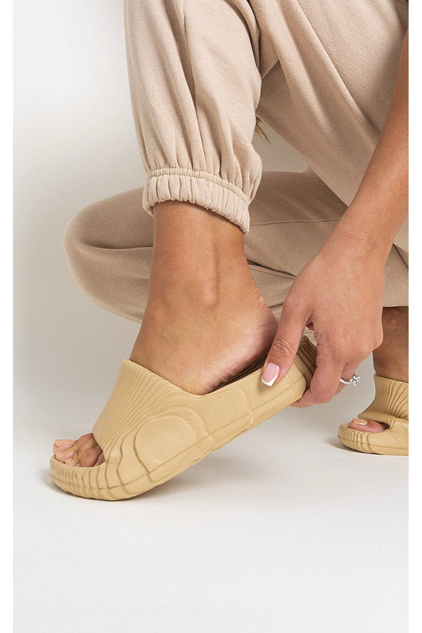 Nancie Open Toe Breathable Sandals - Mocha
