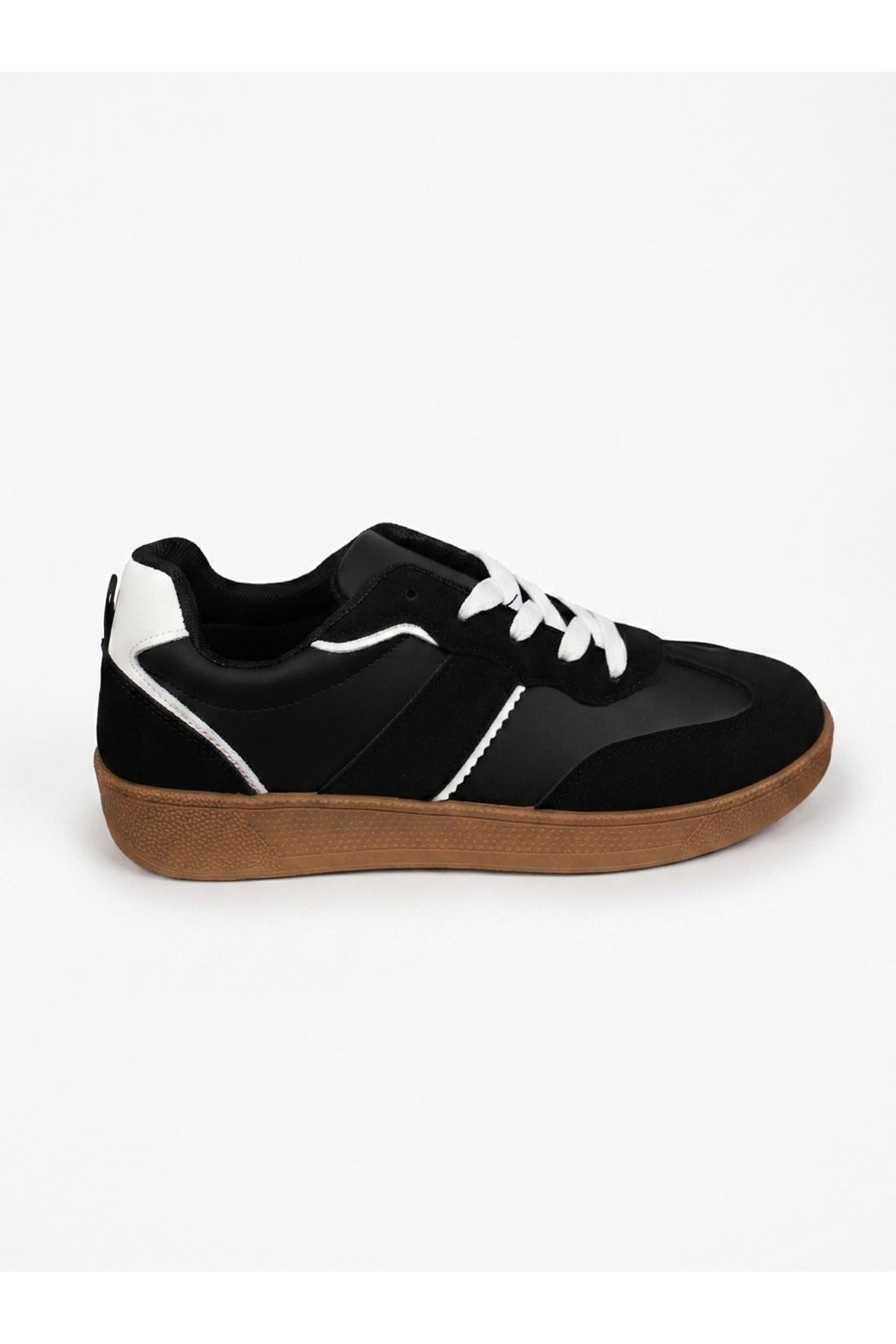 Saoirse Retro Style Trainers - BLACK