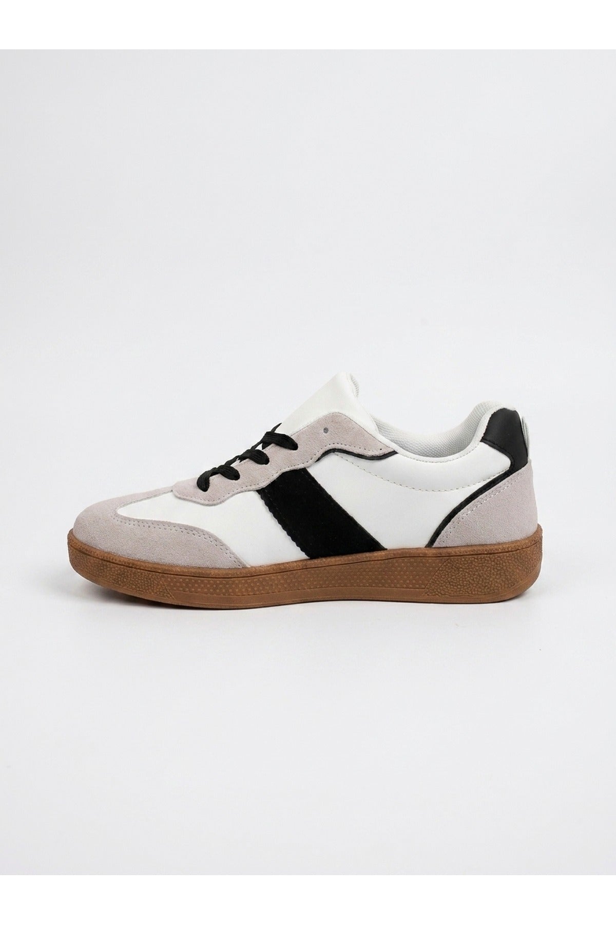Saoirse Retro Style Trainers - WHITE