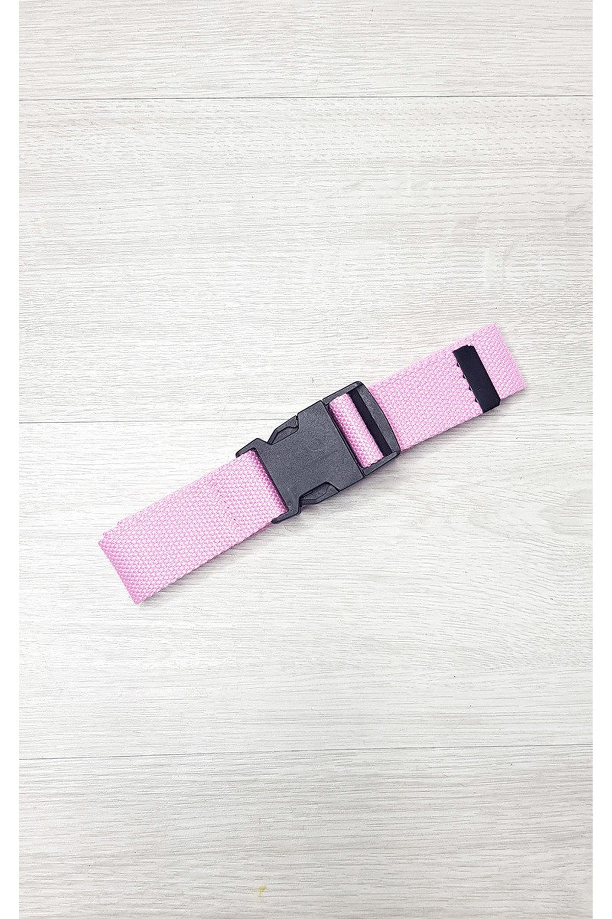 Ally Fabric Buckle Belt - Pink