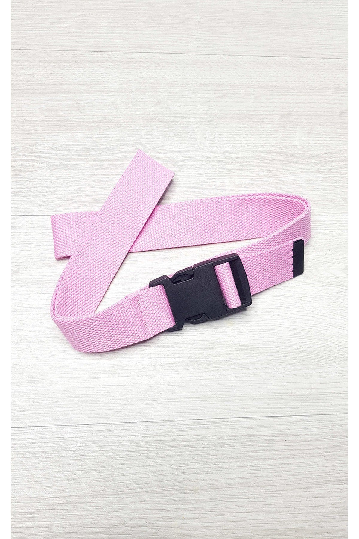 Ally Fabric Buckle Belt - Pink