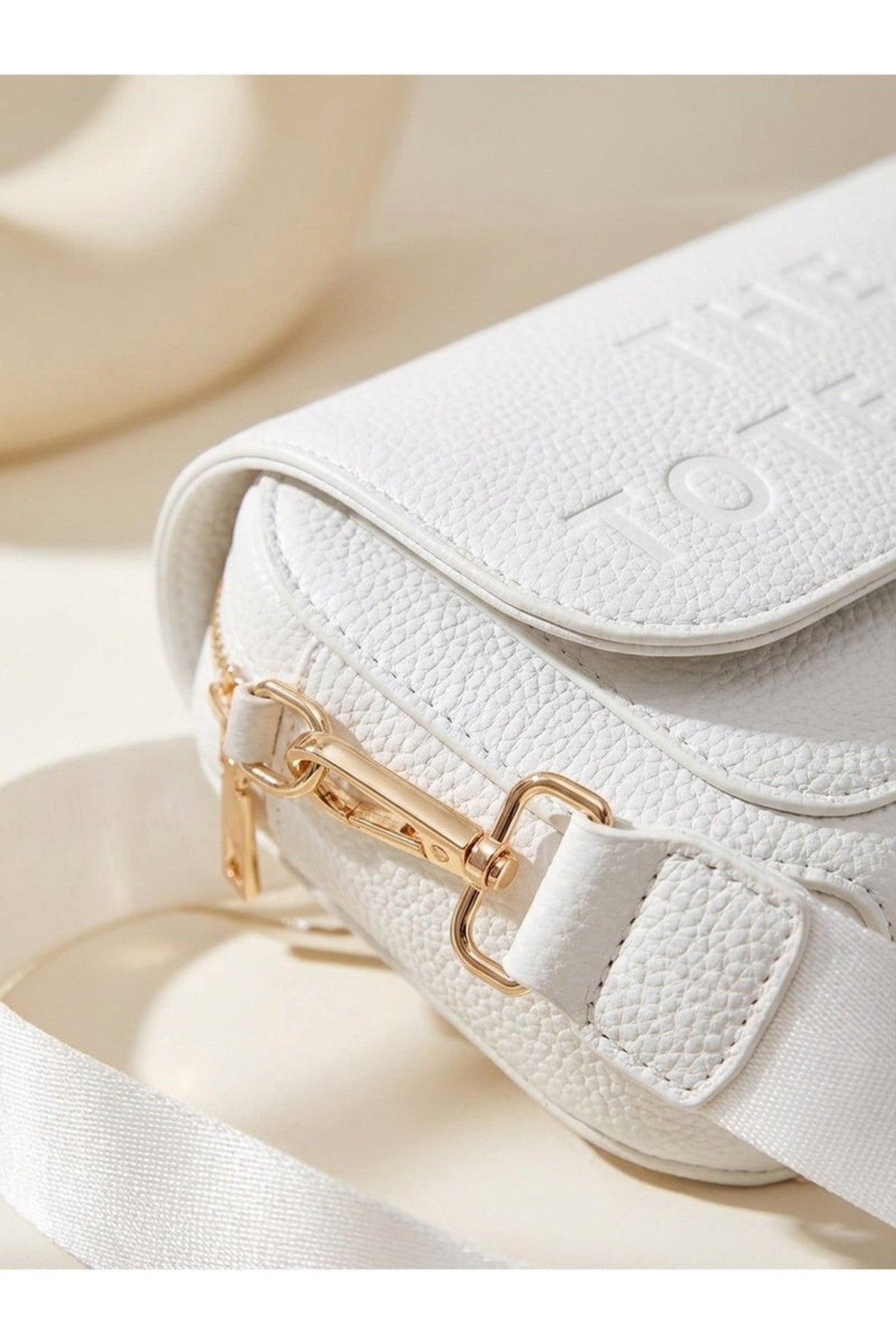 Mia Mini Crossbody Bag - White