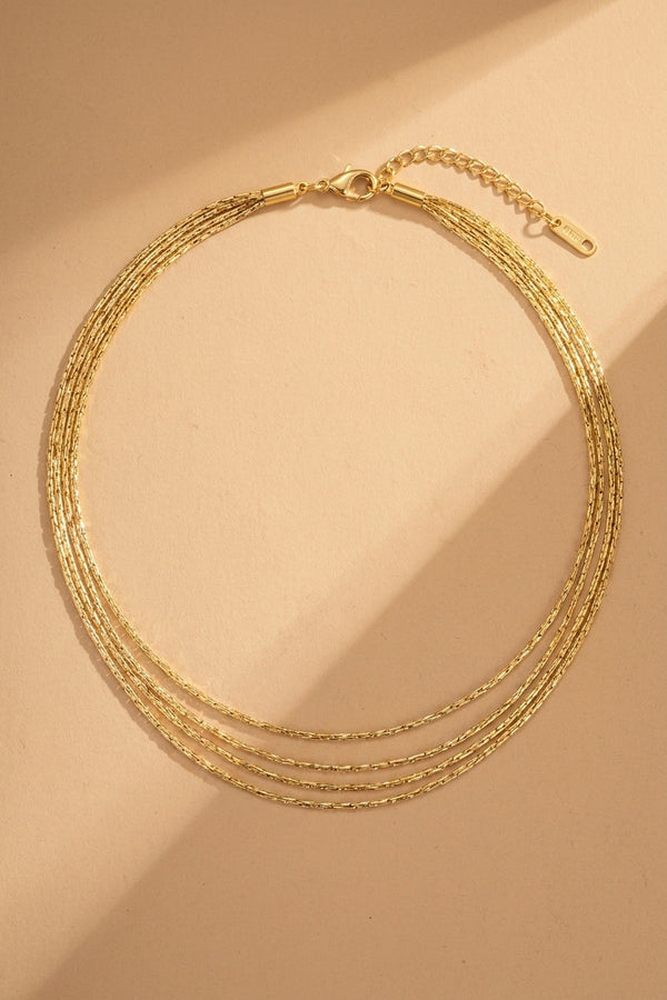 Gold Gabita Multi-Layer Necklace