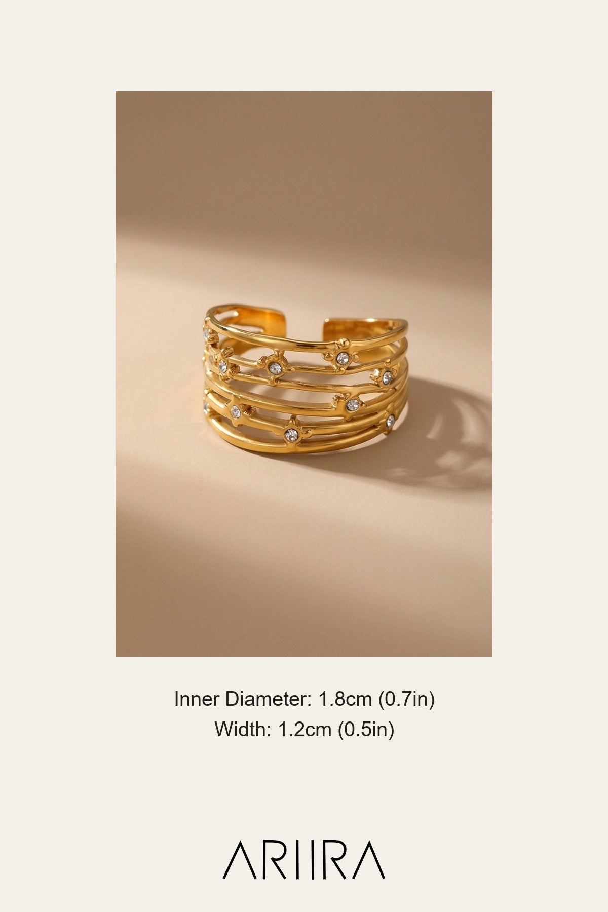 Fabienne Ring - Gold