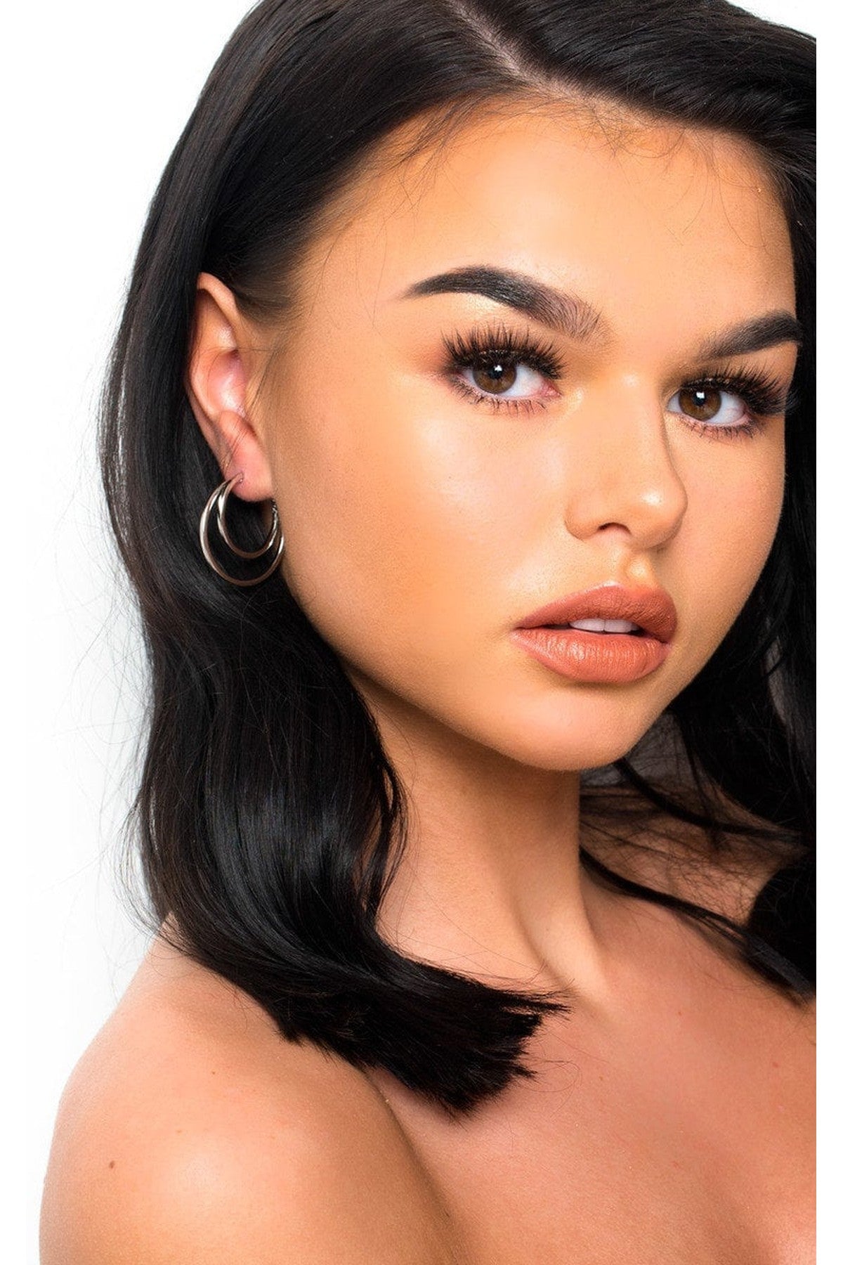 Kylee Double Hooped Earrings - GOLD