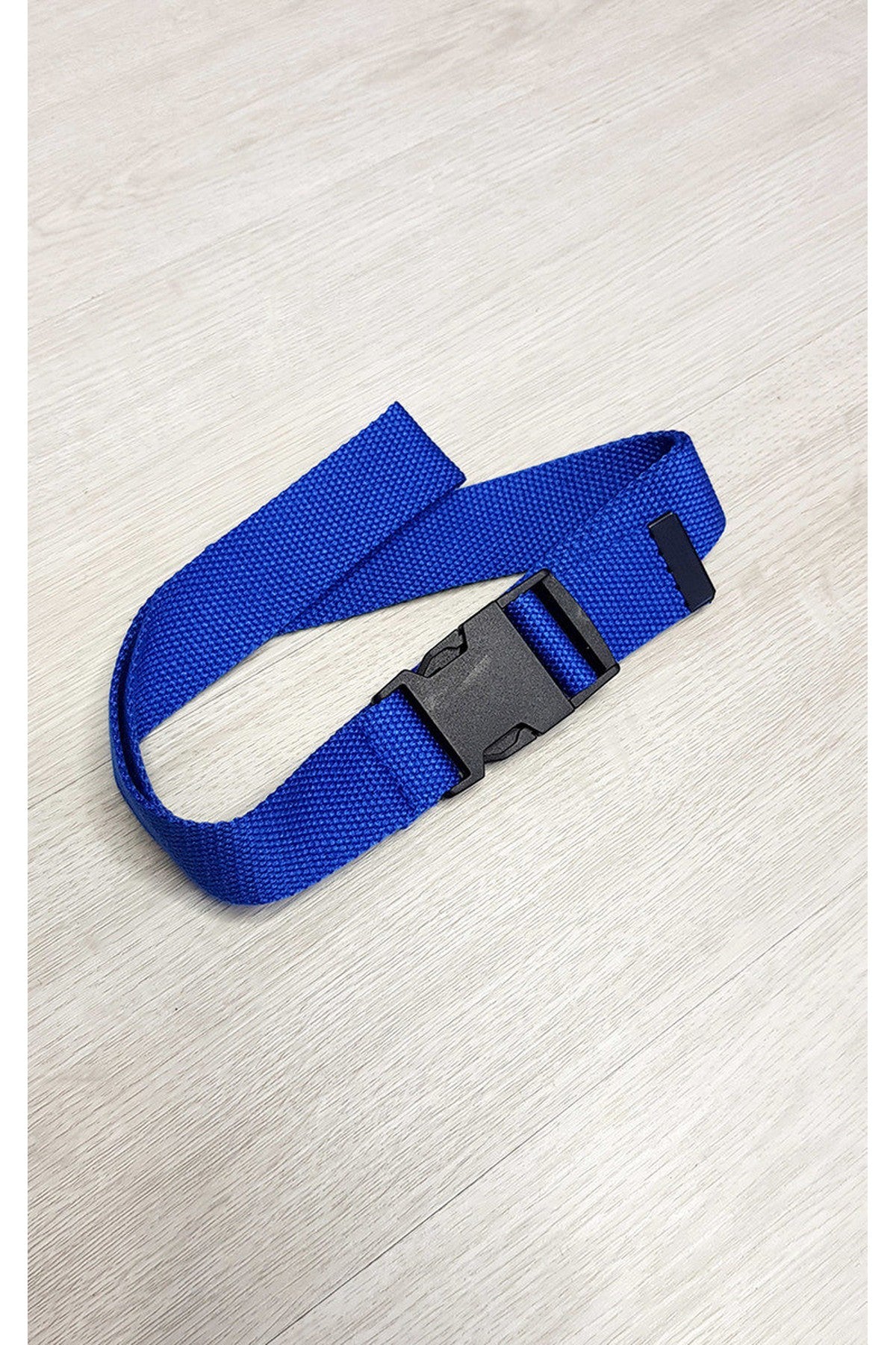 Ally Fabric Buckle Belt - Blue
