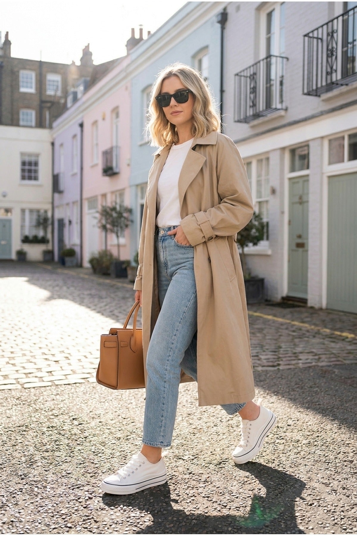 Saoirse Low Top Canvas Trainers - White