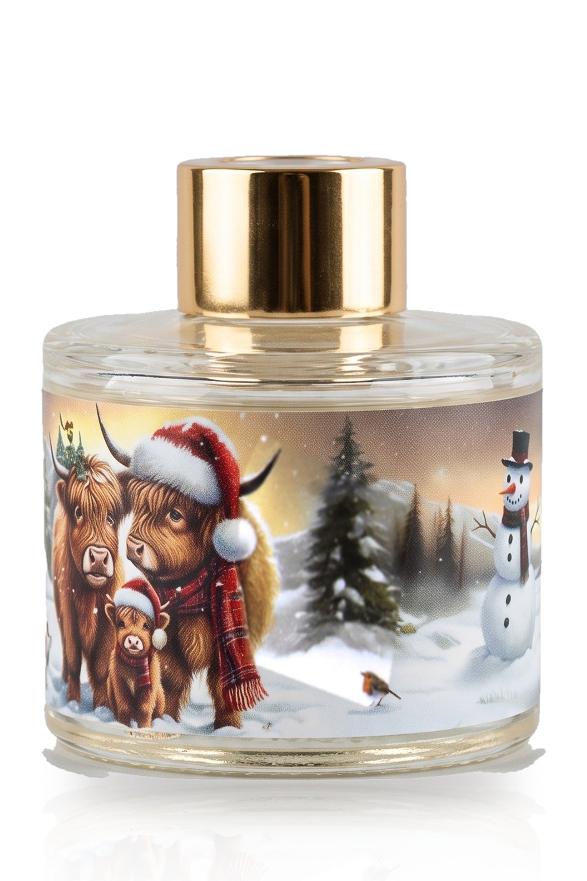 Airpure Let It Moo Reed Diffuser & Candle Set