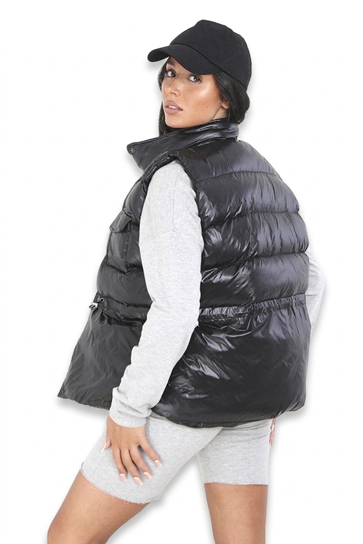 Louella Padded Jacket - Black_wb