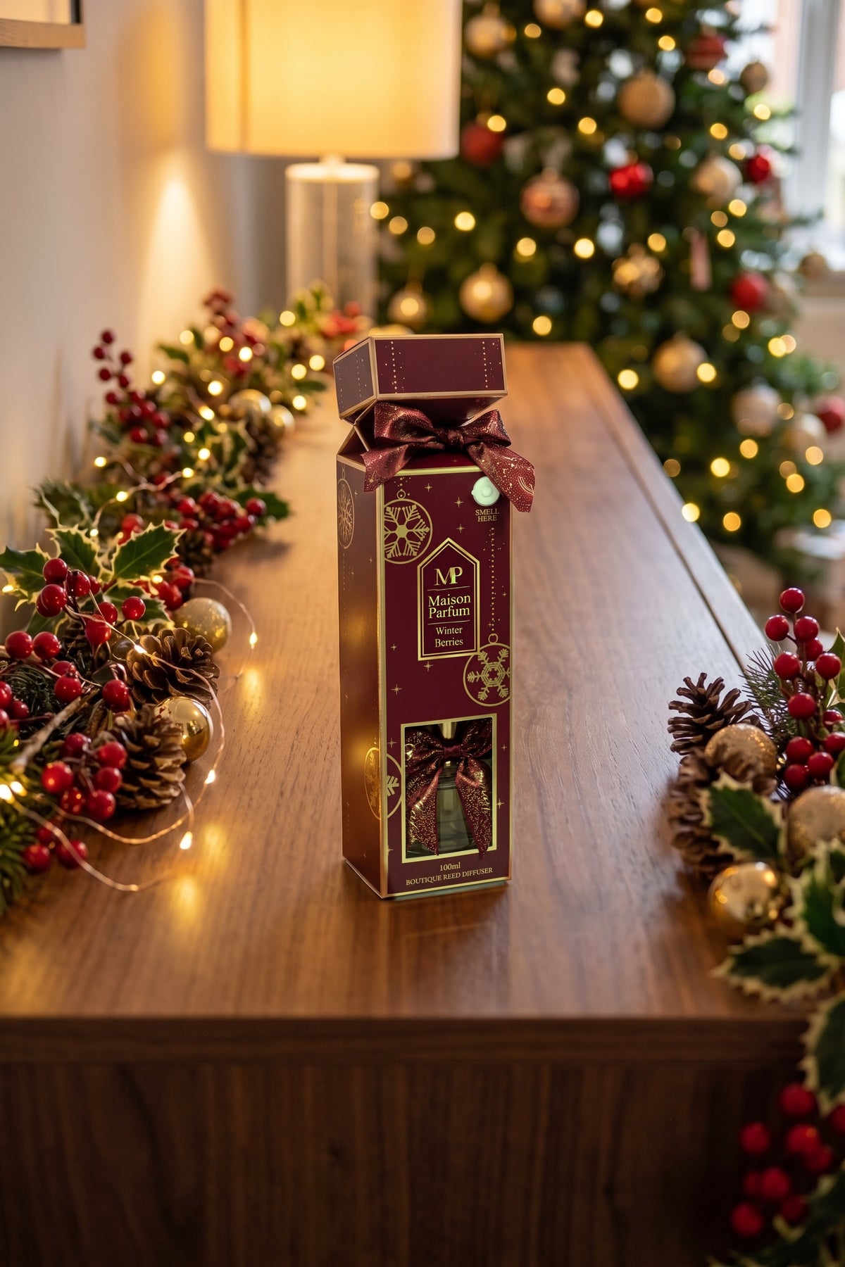 Maison Parfum Christmas Reed Diffuser Gift Box 100ml