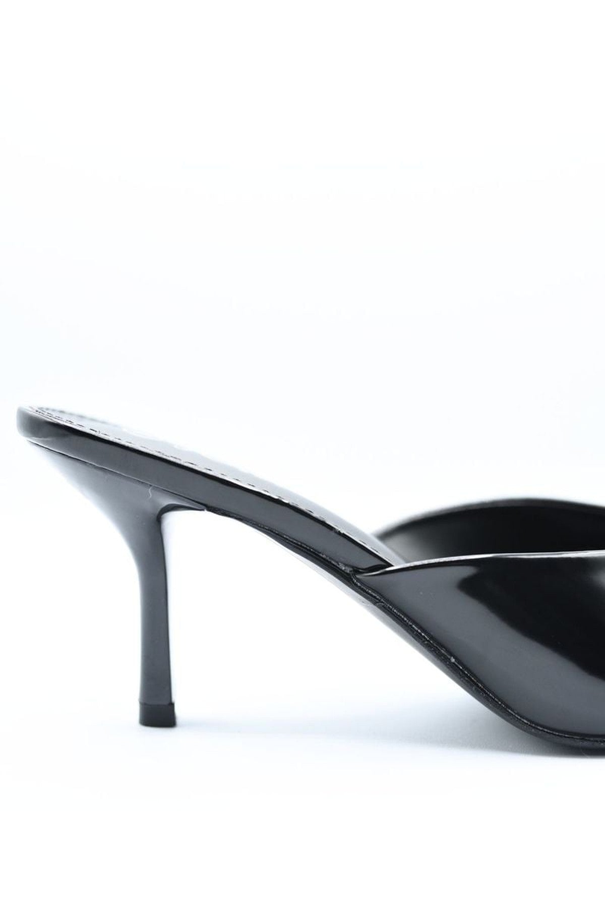 Mariana Pointed Toe Slip-on High Heels - Black