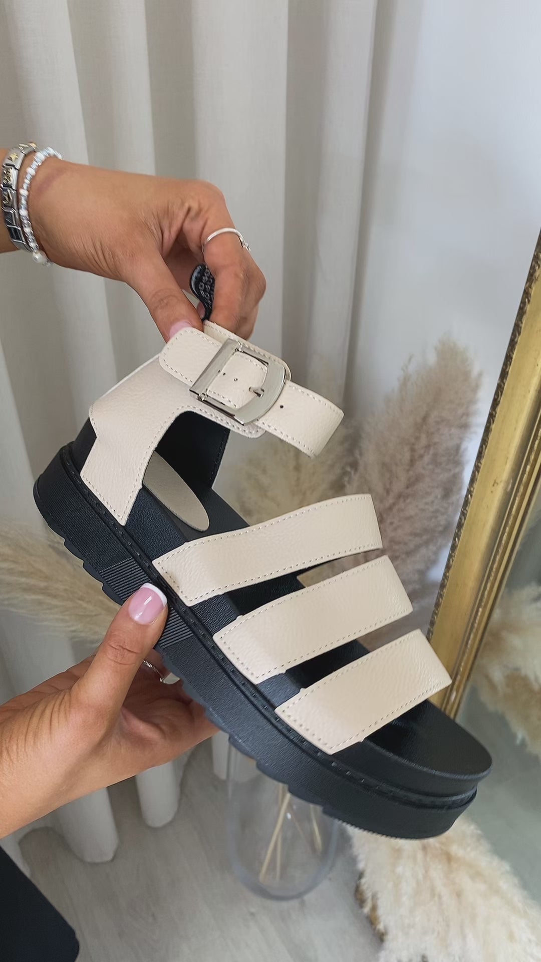Callie Strappy Gladiator Chunky Sandals