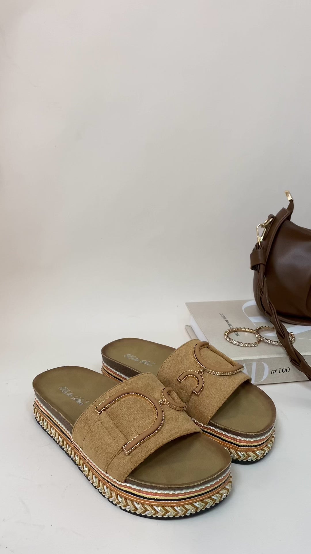 Camille Decorated Platform Sandals
