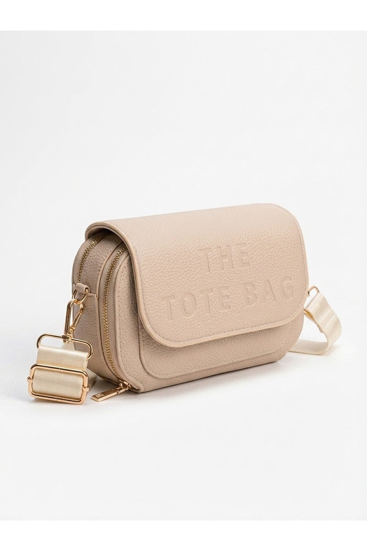 Mia Mini Crossbody Bag - Beige